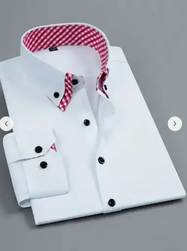 قميص ابيض  مقاس 42